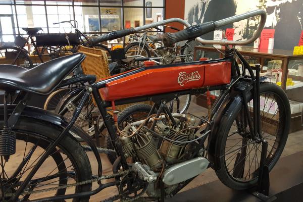 Priceless collection of vintage motorcycles from 1905 to the 1970s