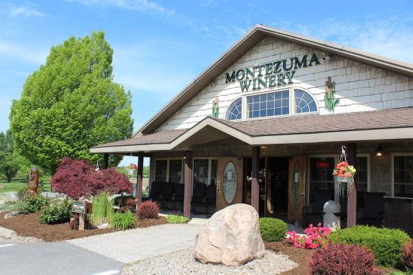 Front view of Montezuma Winery