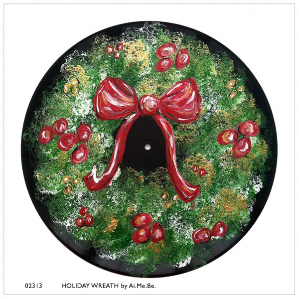 December Wine and Paint Night - Wreath