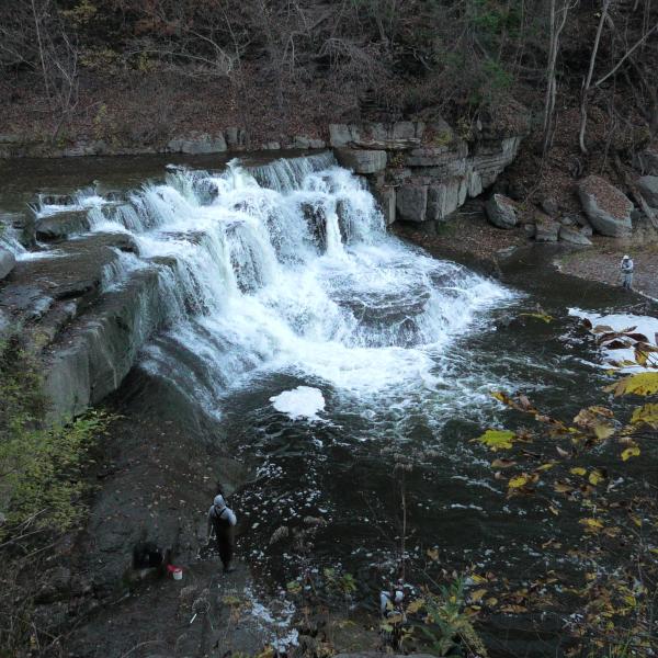 Lower Falls in Taughannock Falls State Park