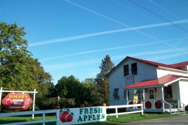front of cider mill