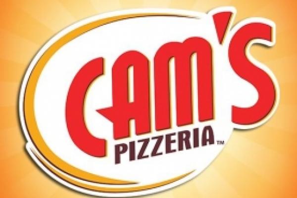 logo for cam's pizzeria