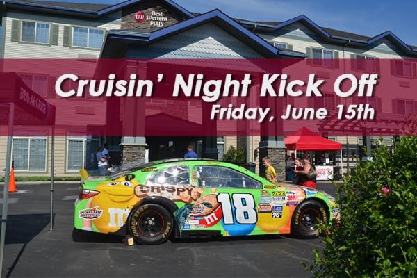 Cruisin' Night event at the hotel with live music in penn yan the finger lakes