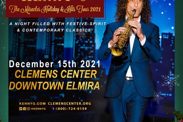 Kenny G – The Miracles Holiday and Hits Tour 2021 image