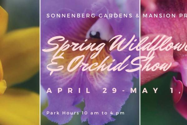 Celebrate the arrival of Spring with Sonnenberg, and enjoy the collections in our historic greenhouse with orchid displays.