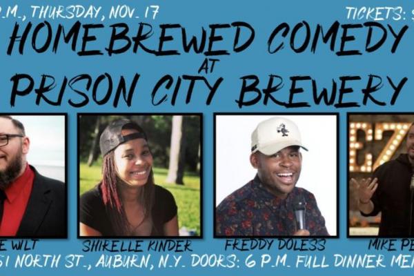 Home Brewed Comedy At Prison City Brewery