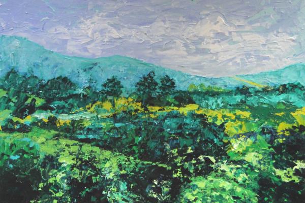 Celeste Plowden Landscape Painting
