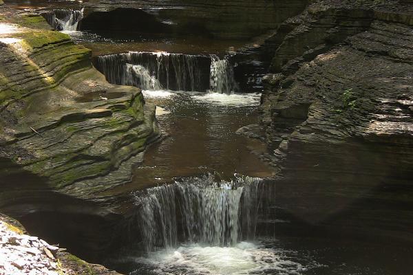 The Glen of Pools along the Gorge Trail in Watkins Glen State Park, NY