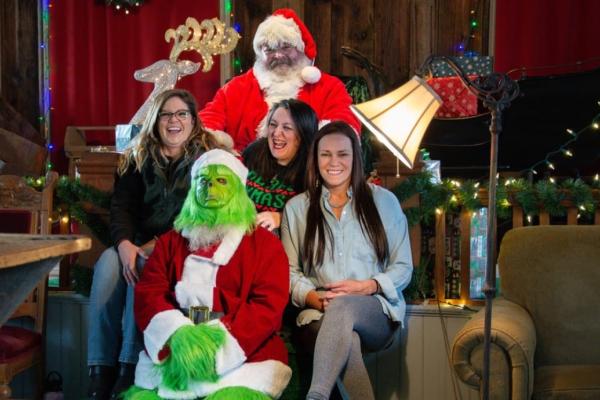 visit Santa and have your picture taken at The Olde Country Store and More.