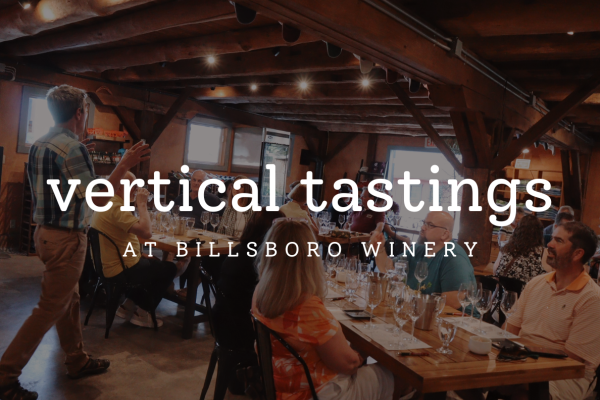 billsboro winery vertical tasting