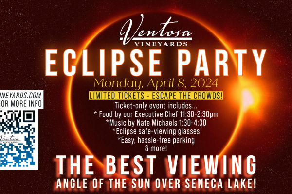Finger Lakes eclipse Ventosa