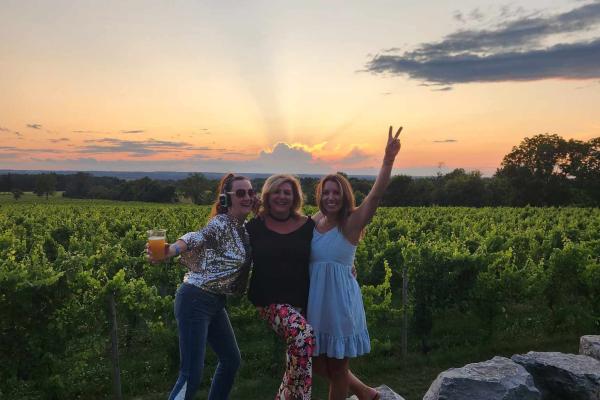 Silent Disco at Three Brothers Wineries