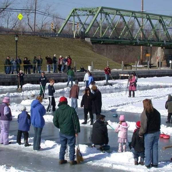 Curling on Canal
