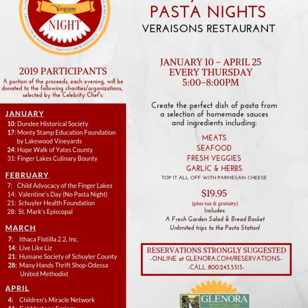 Pasta Night 2019