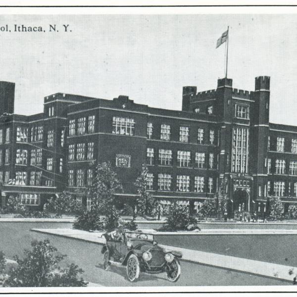 Ithaca's DeWItt Mall was once a school.