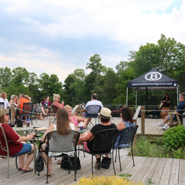 Live Music performance at Buttonwood Grove