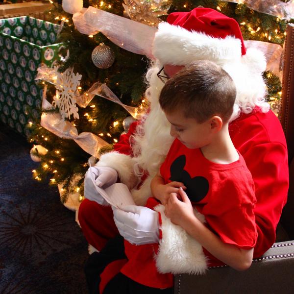 Santa reading wish list