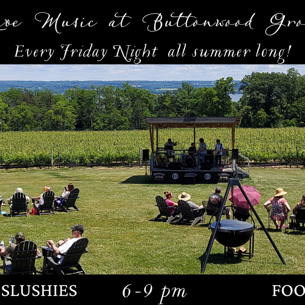 Live Music every Friday at buttonwood Grove