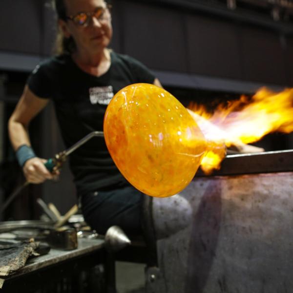 Live Glass Blowing