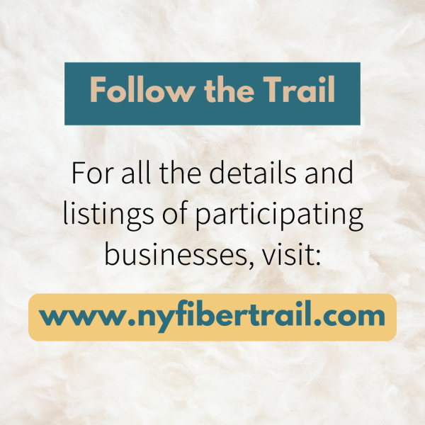 Follow the trail and website is www.nyfibertrail.com
