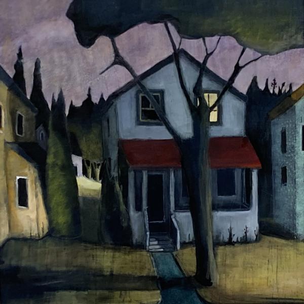 Treacy Ziegler Oil painting in the evening