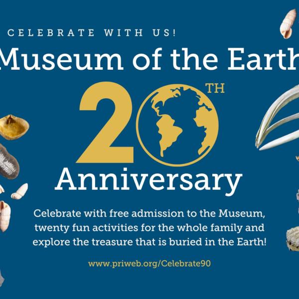 Celebrate 20 years at Museum of the Earth!